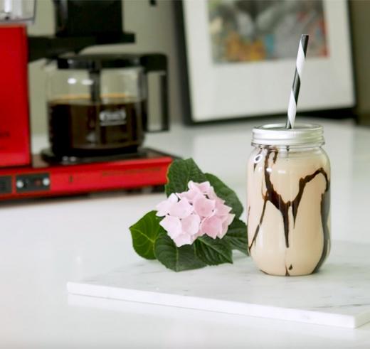 Smoothie au café – Un délicieux smoothie au café avec du café filtre