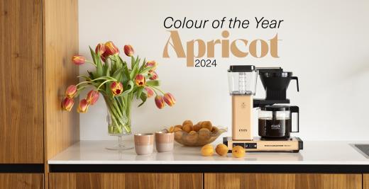 Moccamaster présente Colour of the Year 2024 : « Apricot »